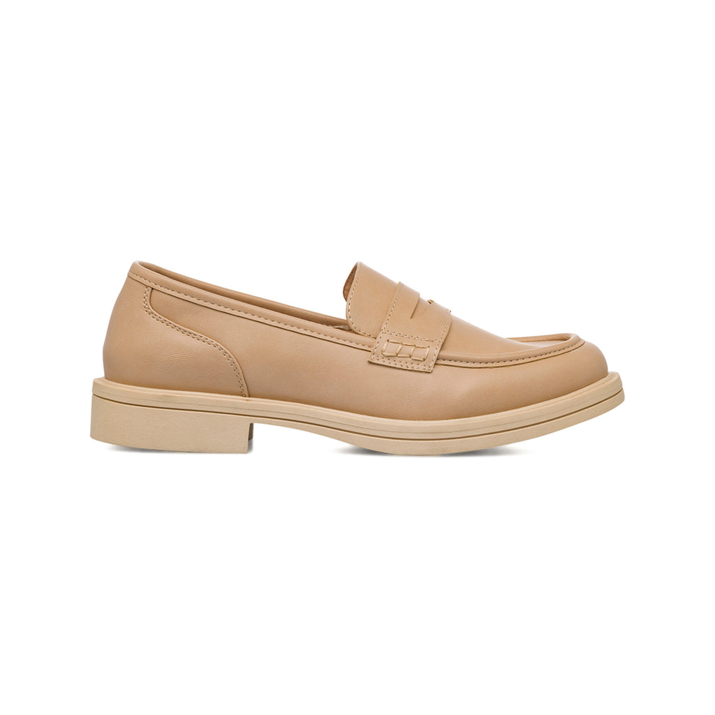 Mocassini nude da Donna con suola platform Lora Ferres