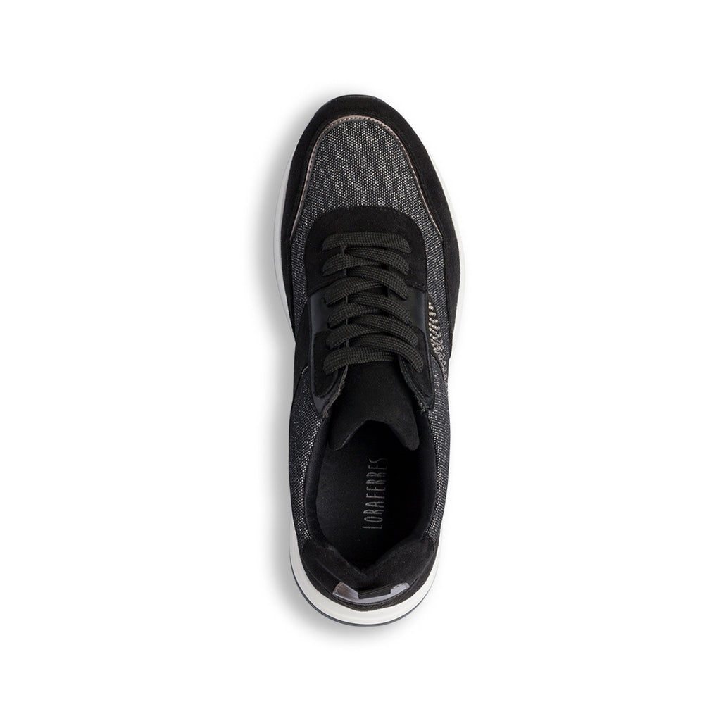 Sneakers nere con strass da donna Lora Ferres