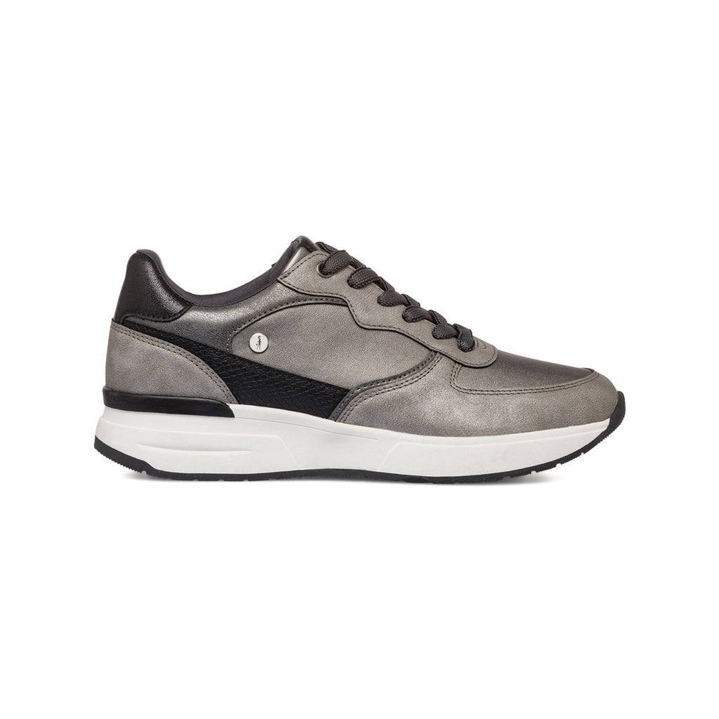 Sneakers grigie da donna con dettagli neri Lora Ferres