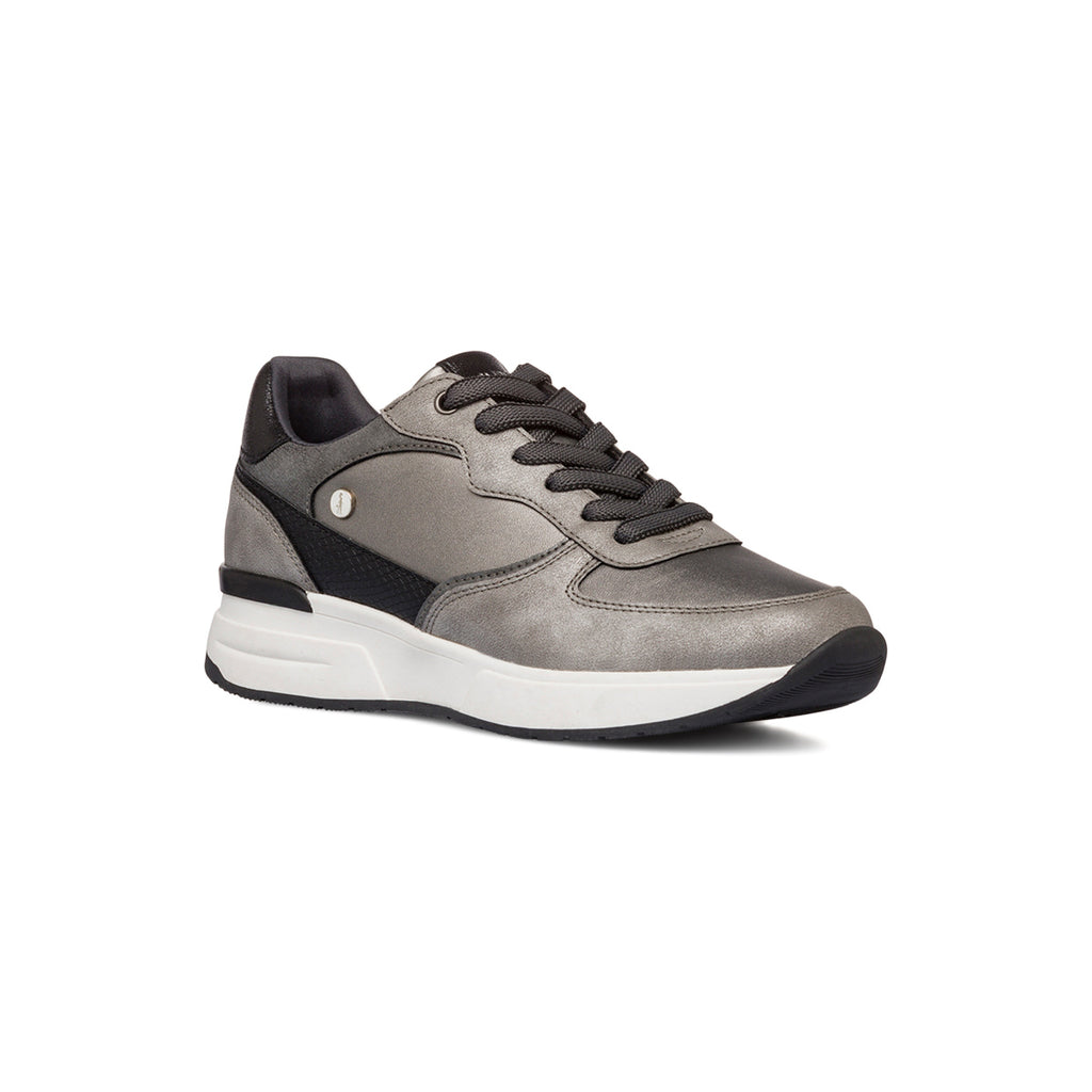 Sneakers grigie da donna con dettagli neri Lora Ferres