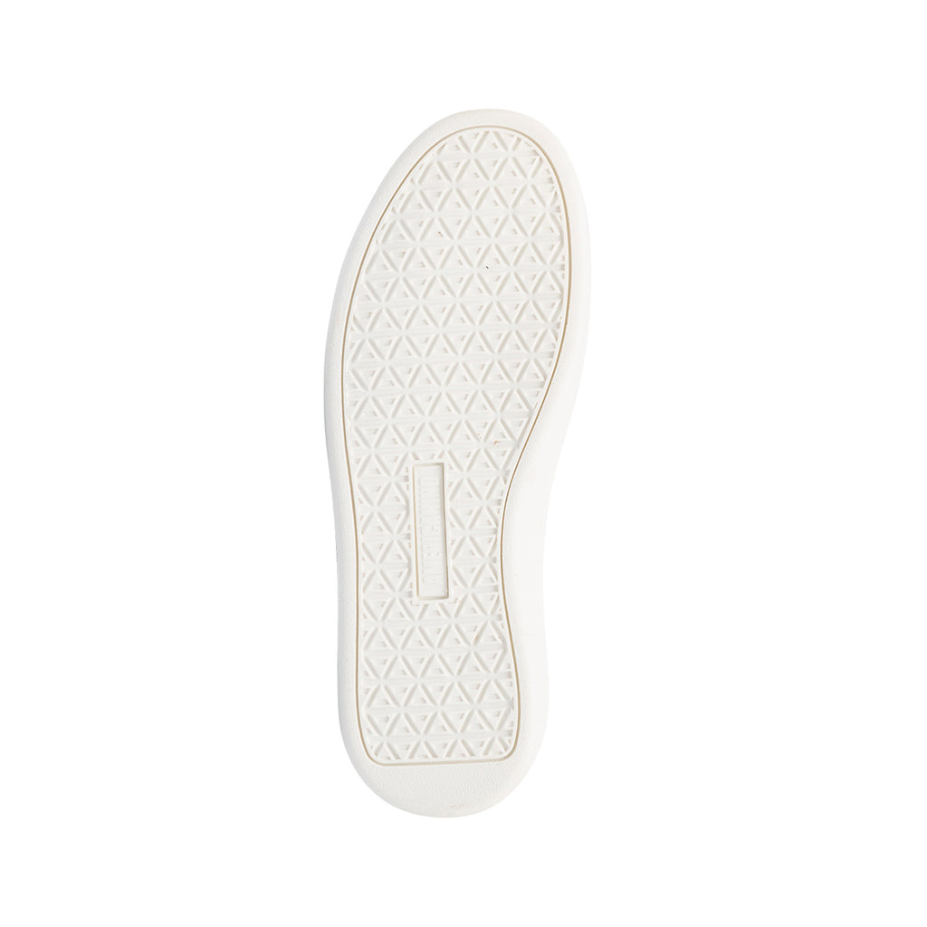Sneakers bianche da donna Americanino con dettagli argento