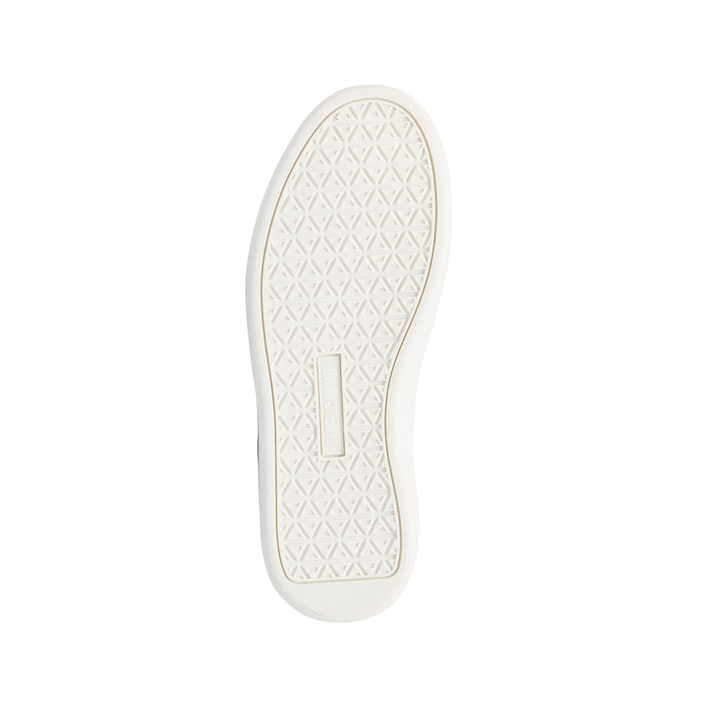 Sneakers bianche da donna Americanino con dettagli bronzo