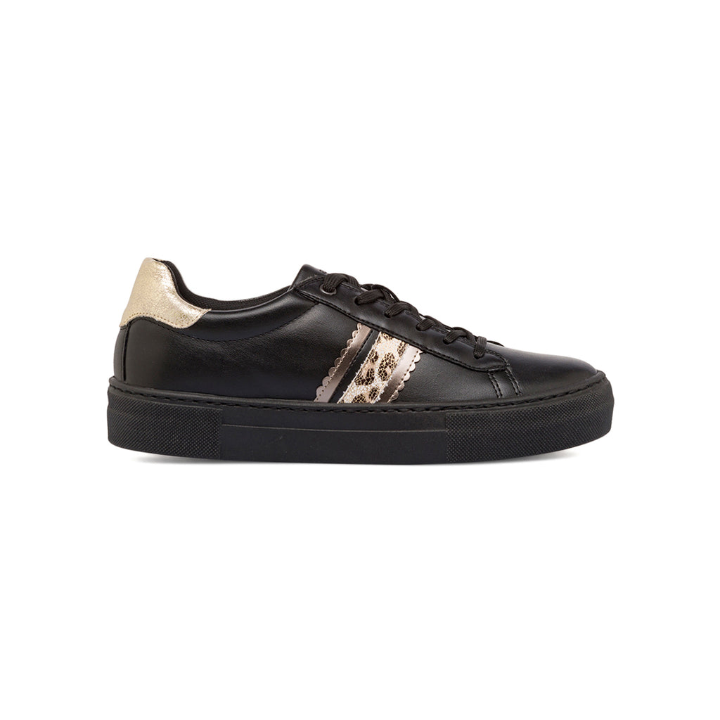 Sneakers nere traspiranti da donna in pelle Geox