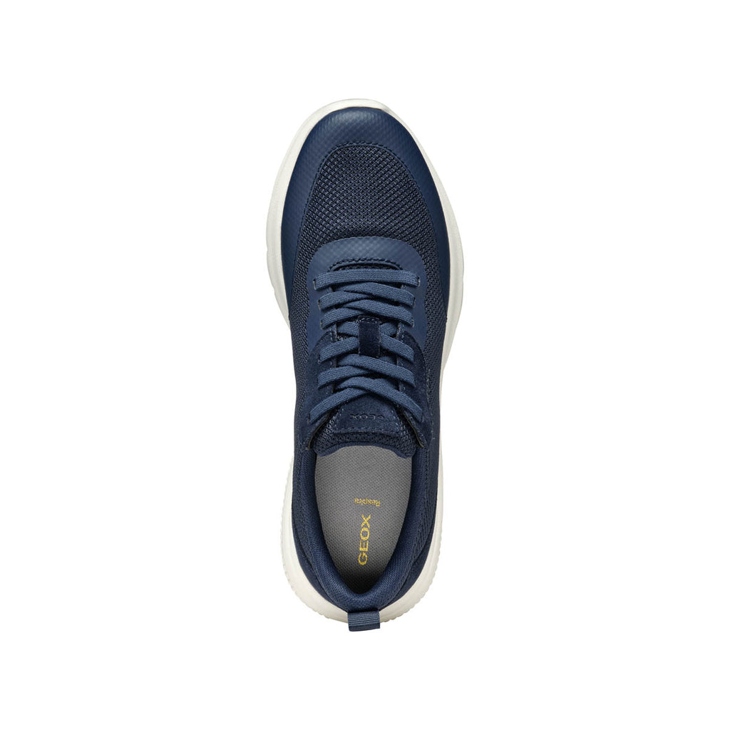 Sneakers blu da Donna con zeppa e suola traspirante Geox