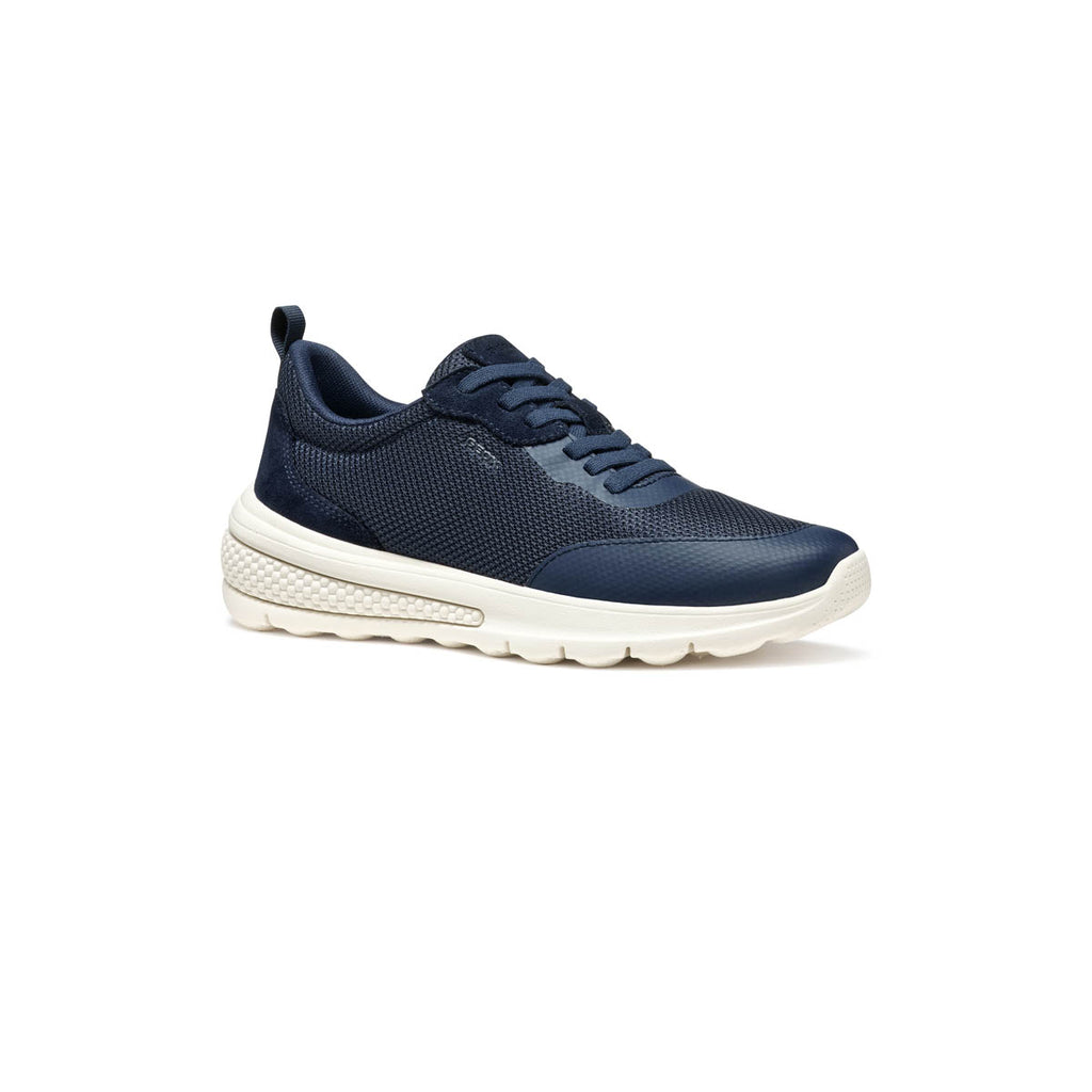 Sneakers blu da Donna con zeppa e suola traspirante Geox