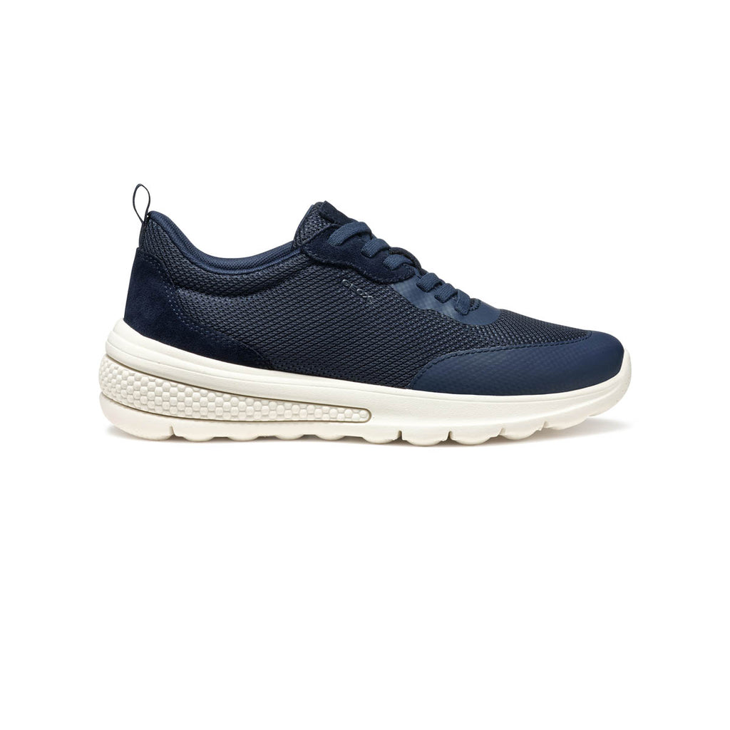 Sneakers blu da Donna con zeppa e suola traspirante Geox