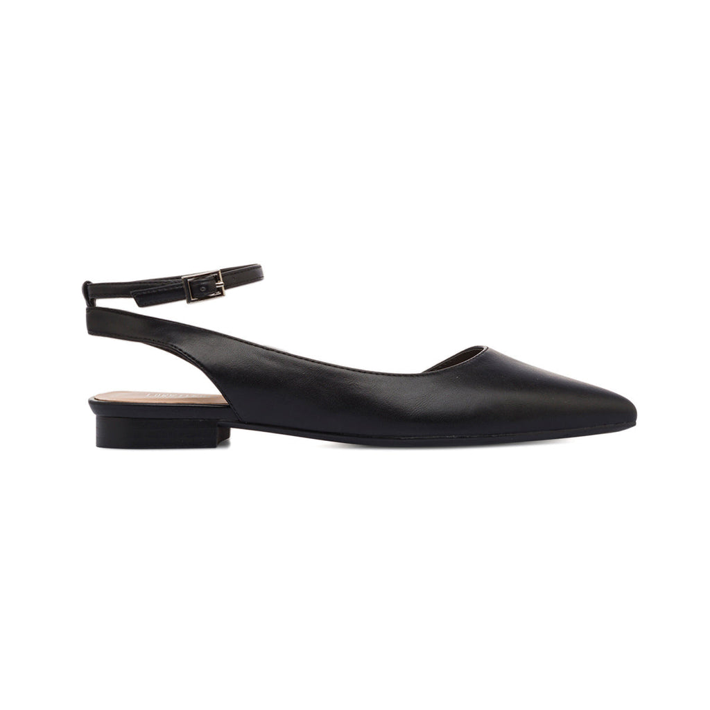 Ballerine slingback nere da Donna con cinturino alla caviglia Lora Ferres