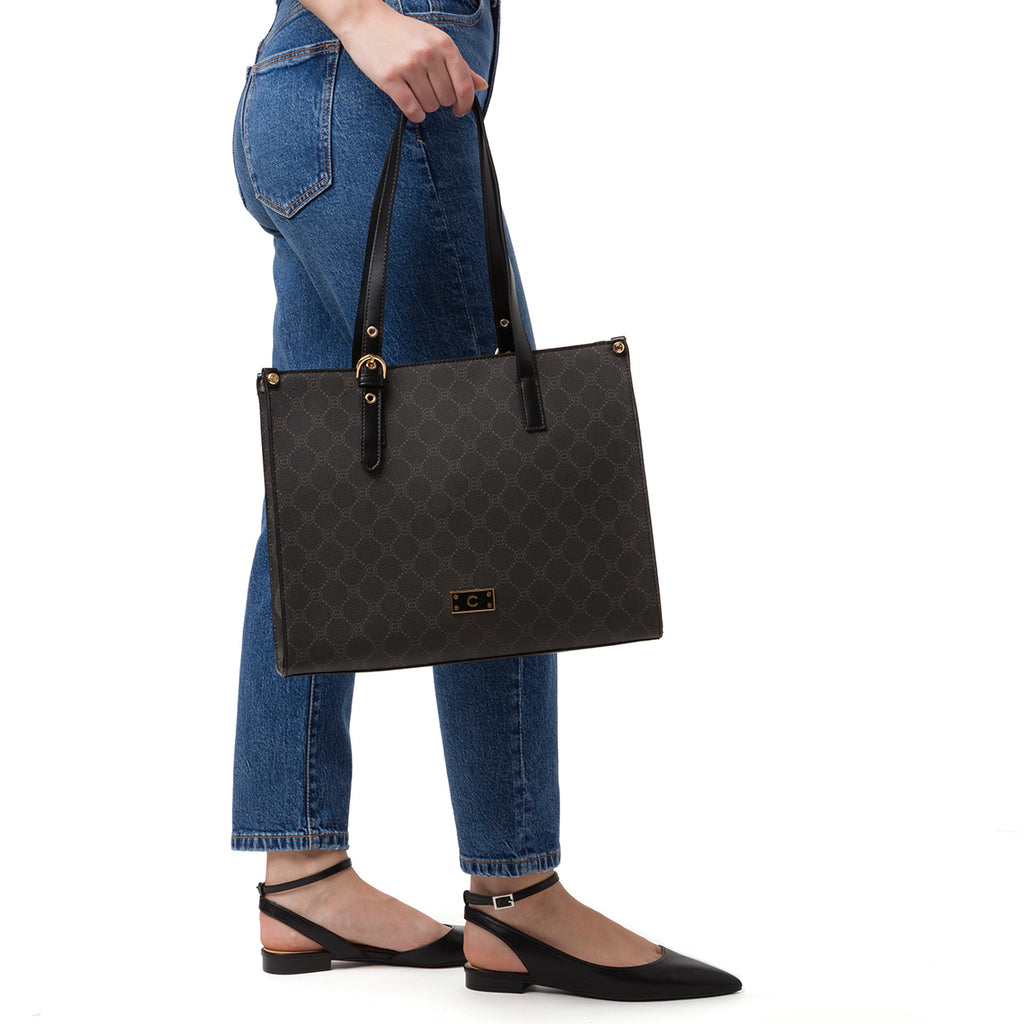 Ballerine slingback nere da Donna con cinturino alla caviglia Lora Ferres