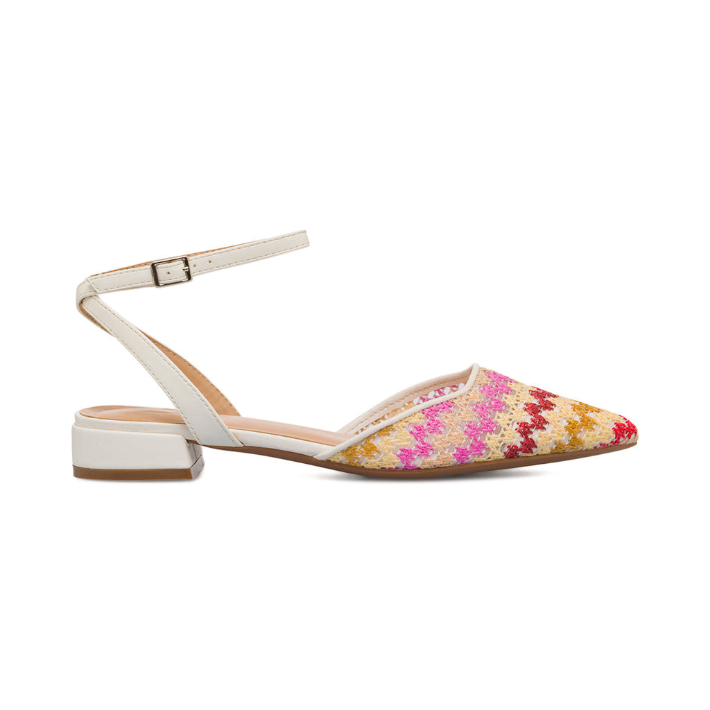 Ballerine slingback multicolore da Donna con cinturino alla caviglia Swish Jeans