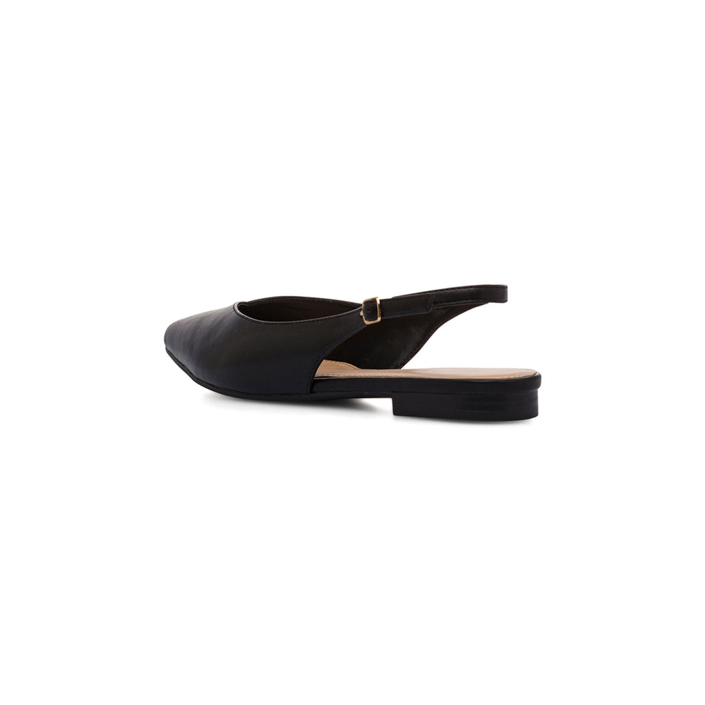 Ballerine slingback nere da Donna con cinturino alla caviglia Lora Ferres