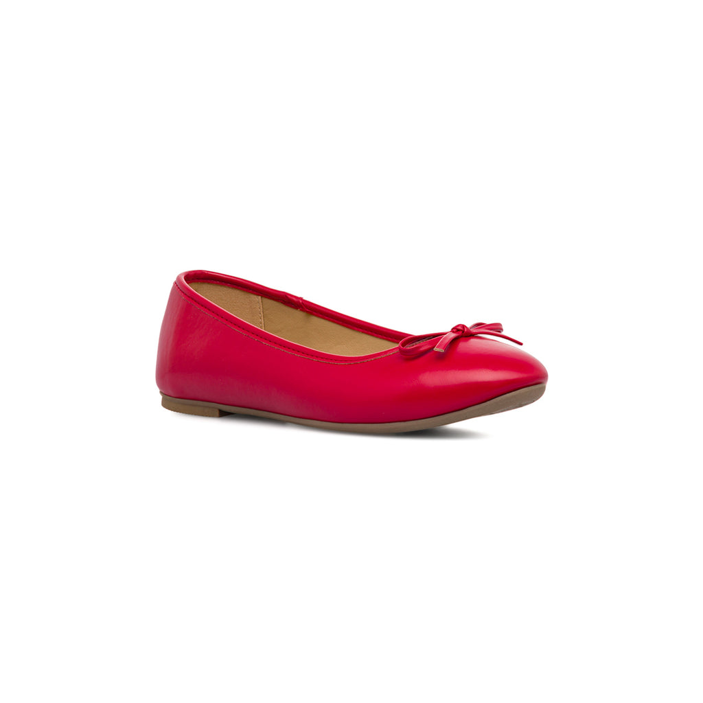Ballerine rosse da Donna con fiocco casual Lora Ferres