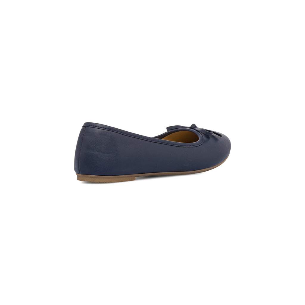 Ballerine blu da Donna con fiocco casual Lora Ferres