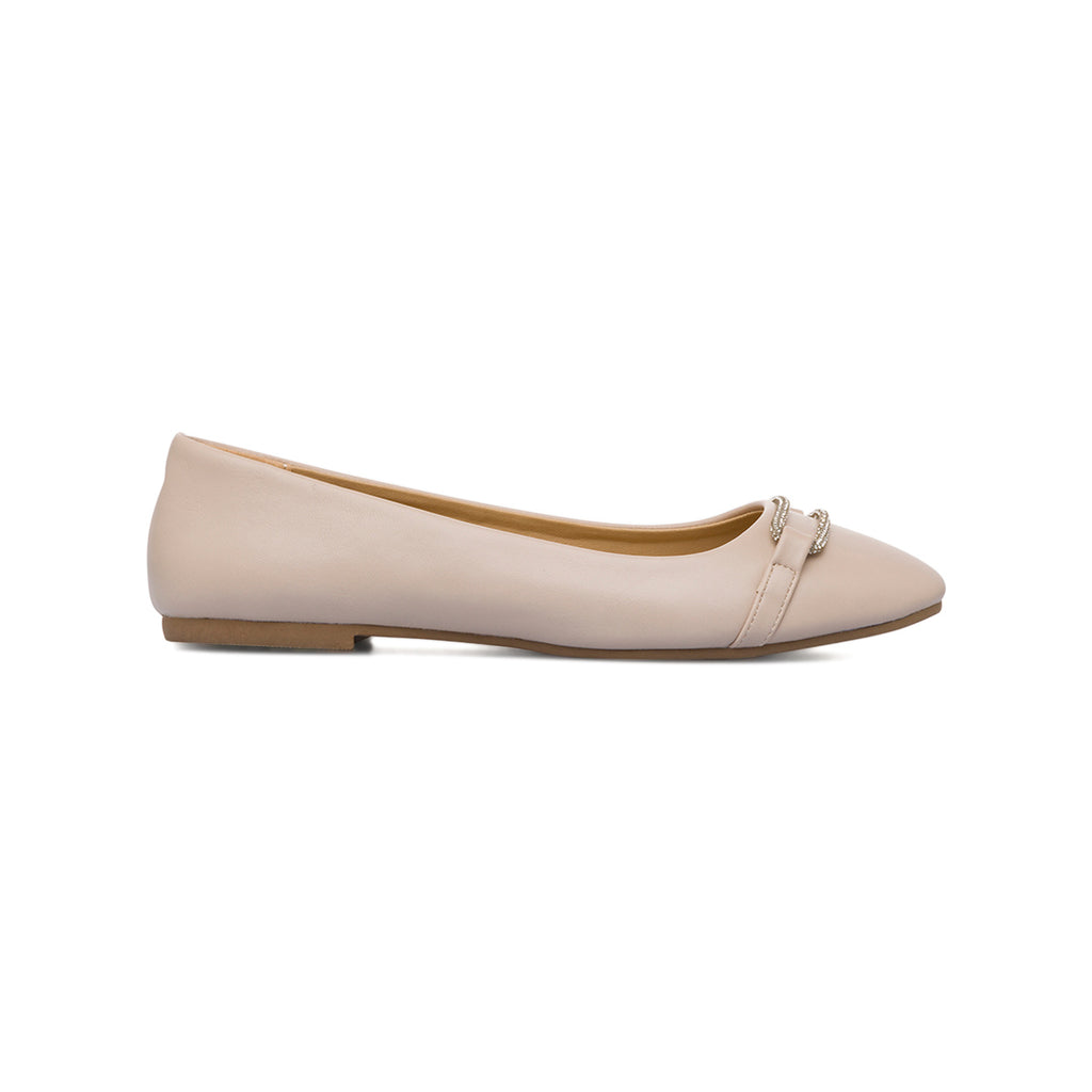 Ballerine beige da Donna con dettaglio strass Lora Ferres