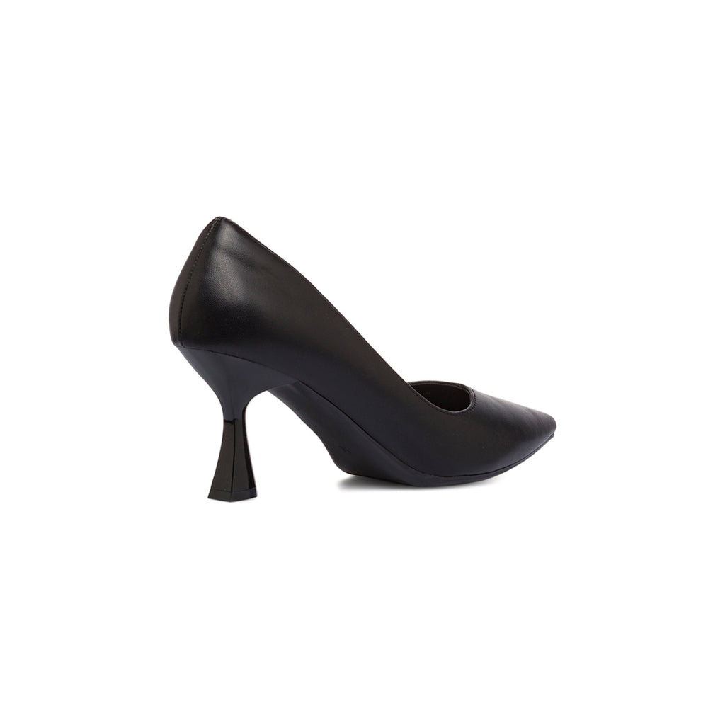 Décolleté nere Lora Ferres da donna con tacco rocchetto 7,5 cm