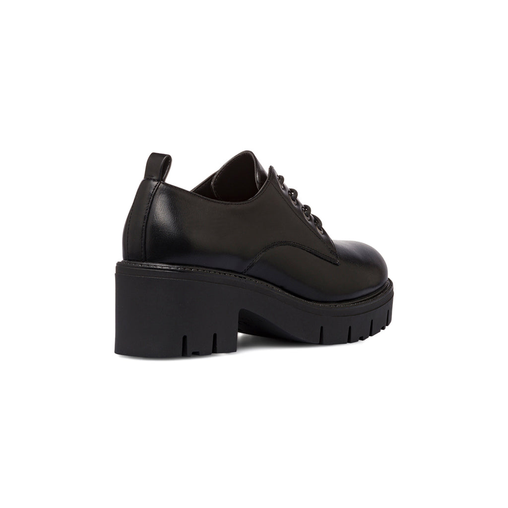 Stringate nere da donna con tacco Swish Jeans