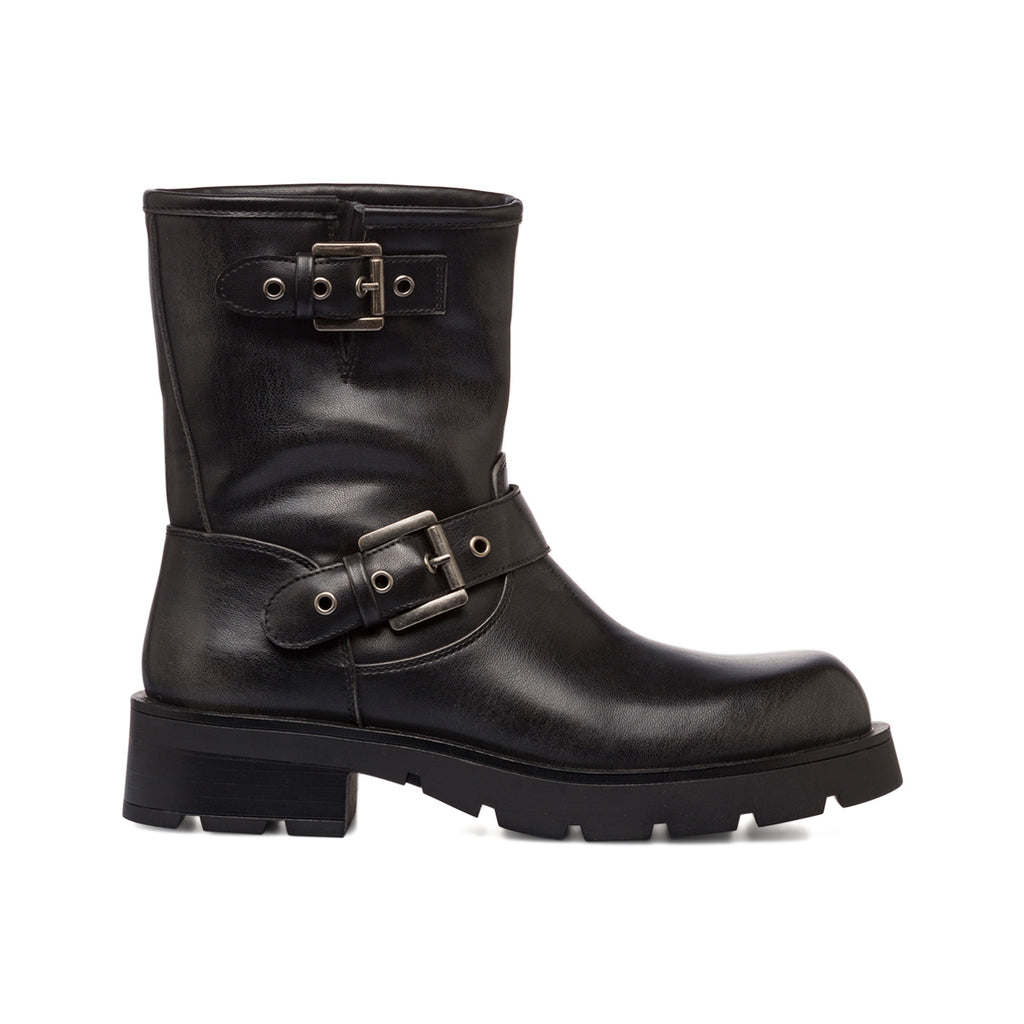 Stivaletti biker neri da Donna con fibbia Swish Jeans