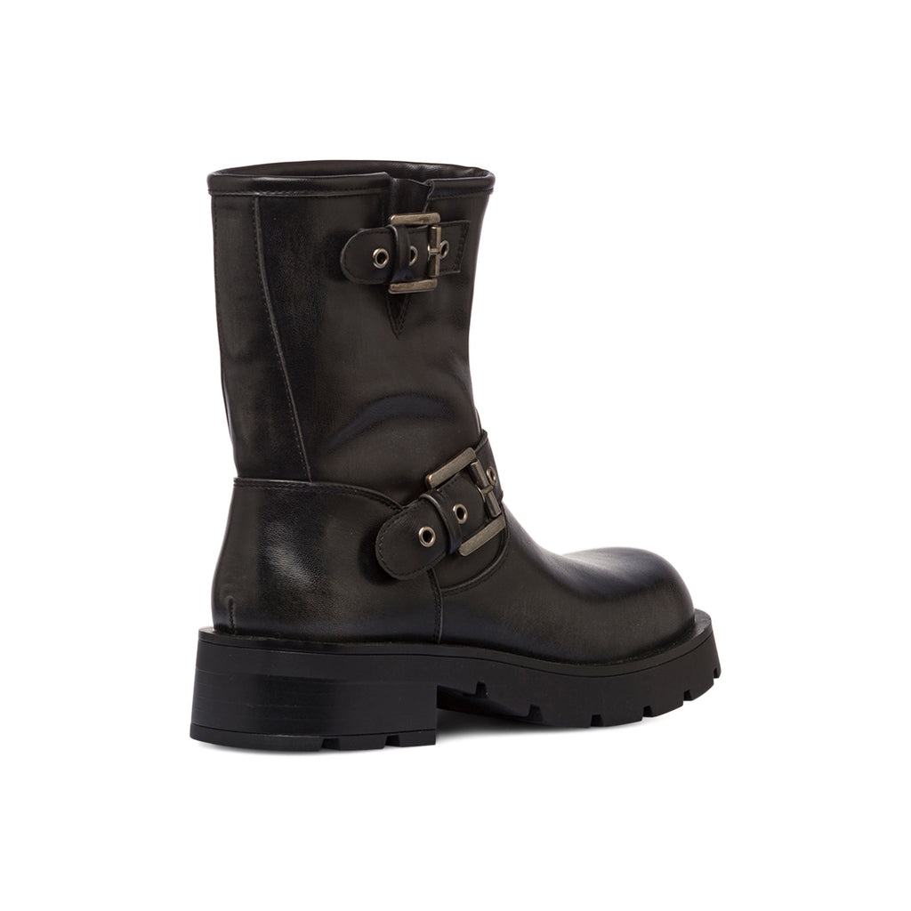 Stivaletti biker neri da Donna con fibbia Swish Jeans