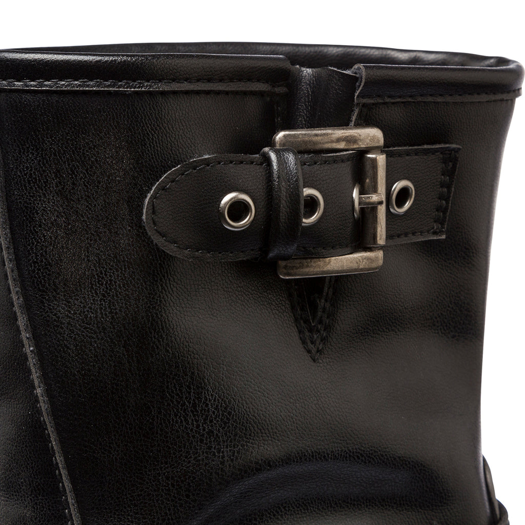 Stivaletti biker neri da Donna con fibbia Swish Jeans