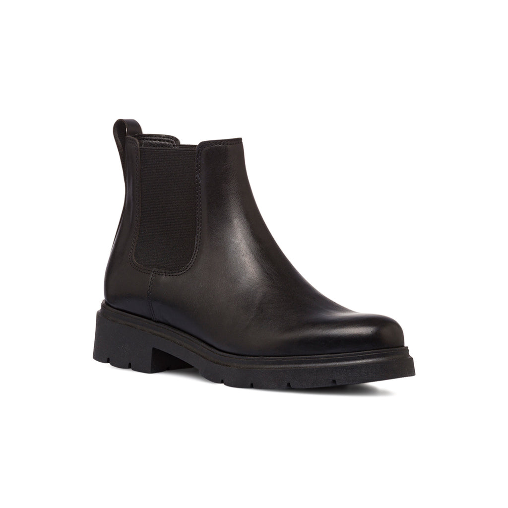 Stivaletti da donna neri in pelle P Essentials