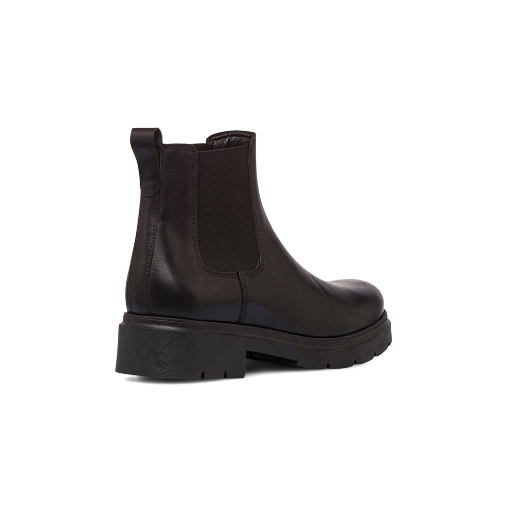 Stivaletti da donna neri in pelle P Essentials