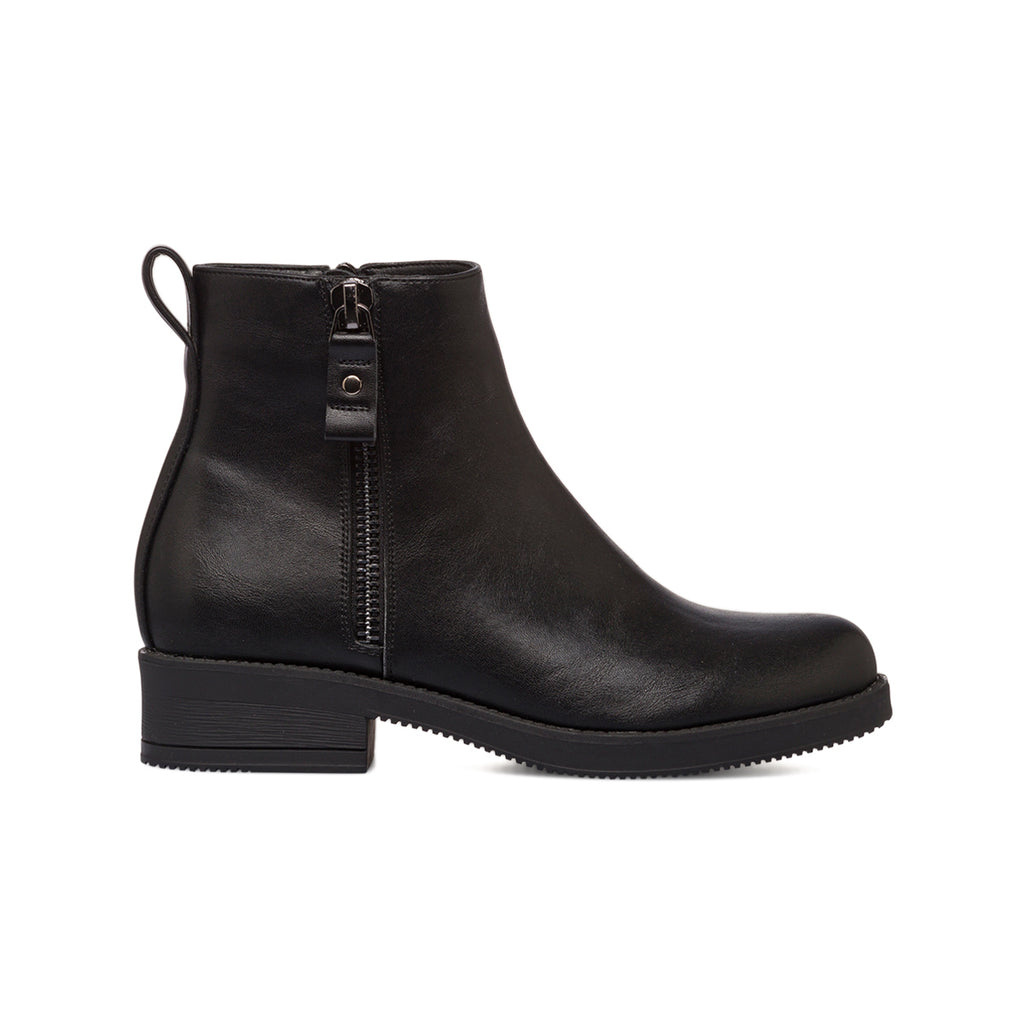 Stivaletti neri da donna con zip Lora Ferres