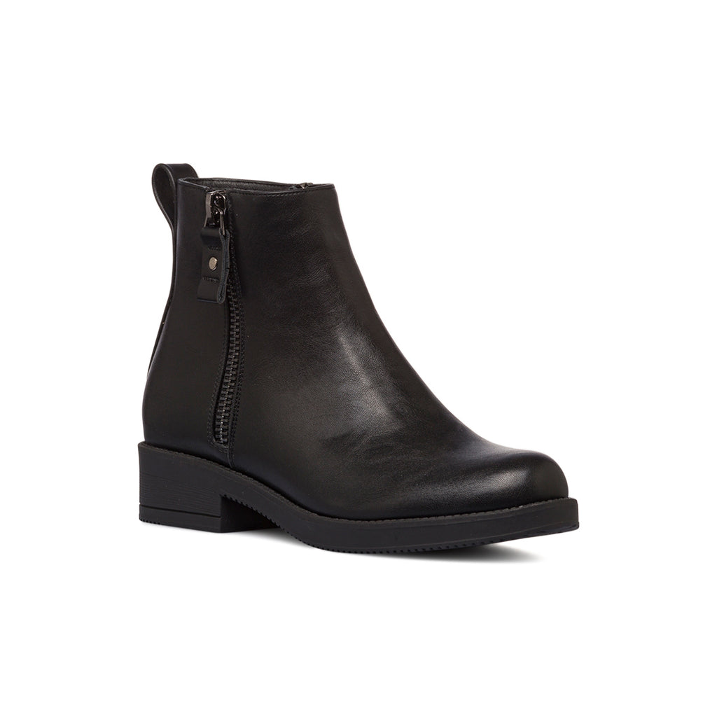 Stivaletti neri da donna con zip Lora Ferres