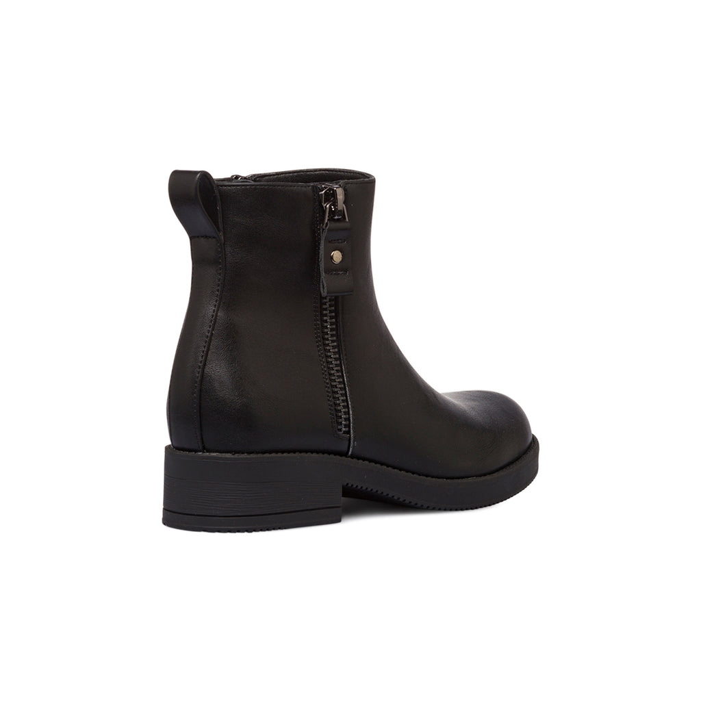 Stivaletti neri da donna con zip Lora Ferres