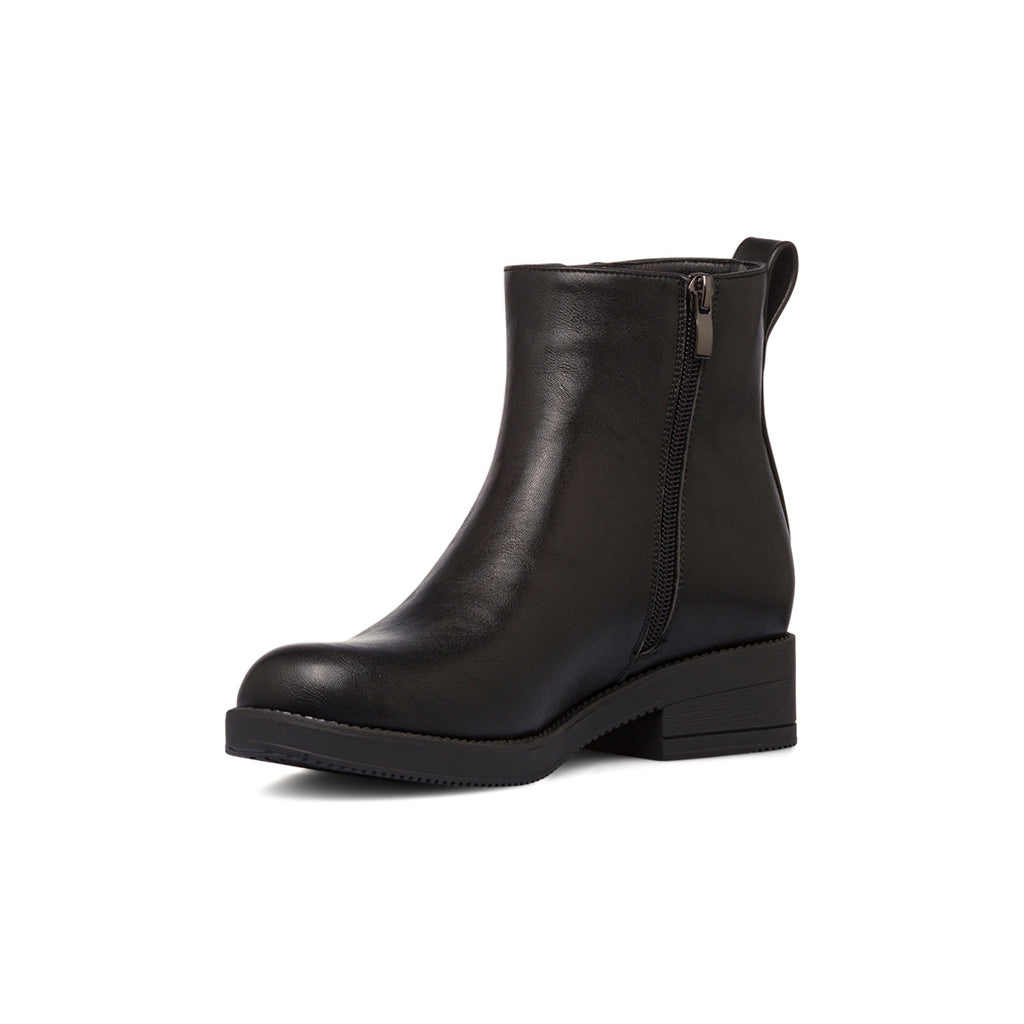 Stivaletti neri da donna con zip Lora Ferres