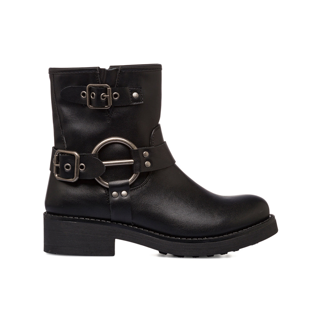 Stivaletti biker da donna neri Lora Ferres