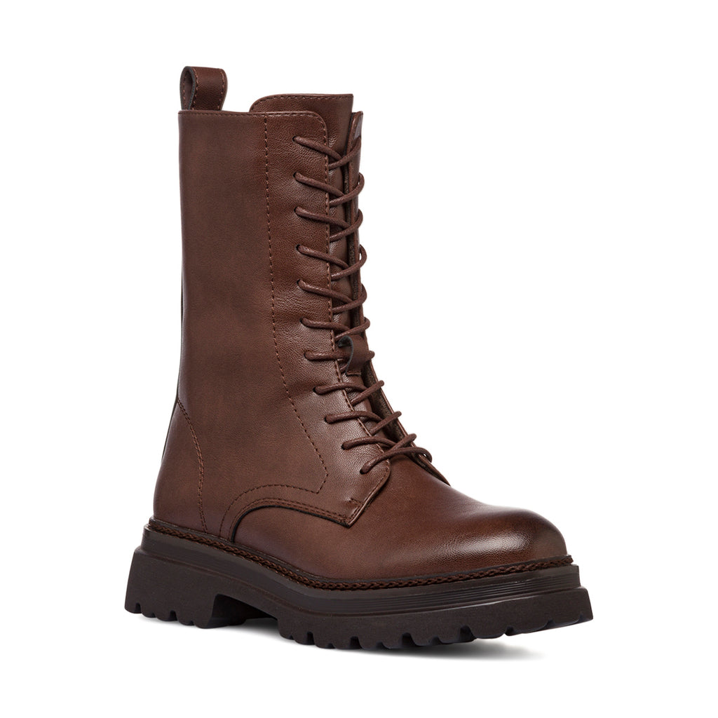 Anfibi marroni da donna con zip Swish Jeans