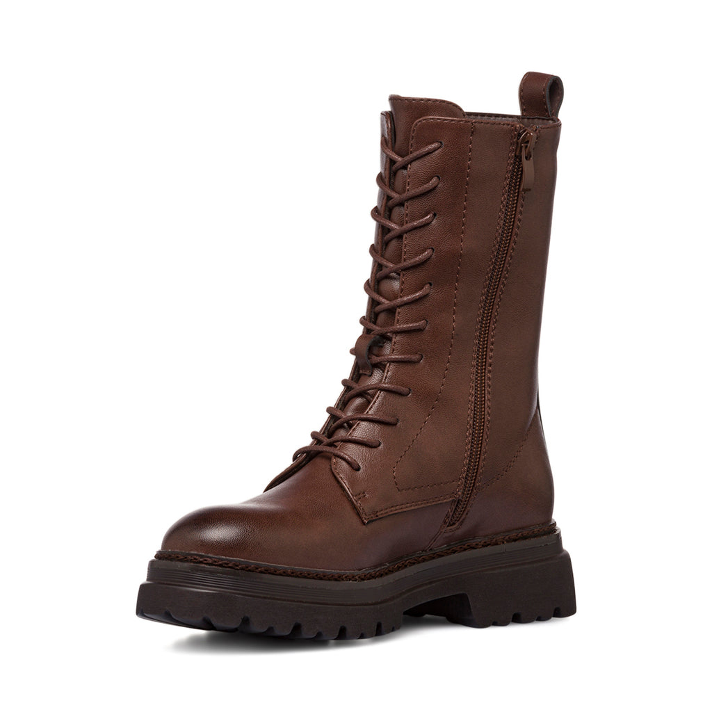 Anfibi marroni da donna con zip Swish Jeans