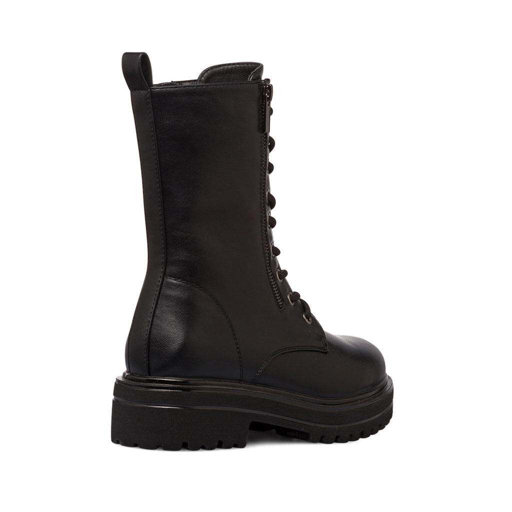 Anfibi da donna neri Lora Ferres con zip