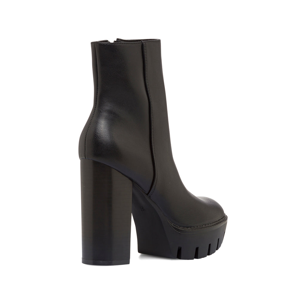 Stivaletti chunky neri da donna con tacco 12 cm Lora Ferres