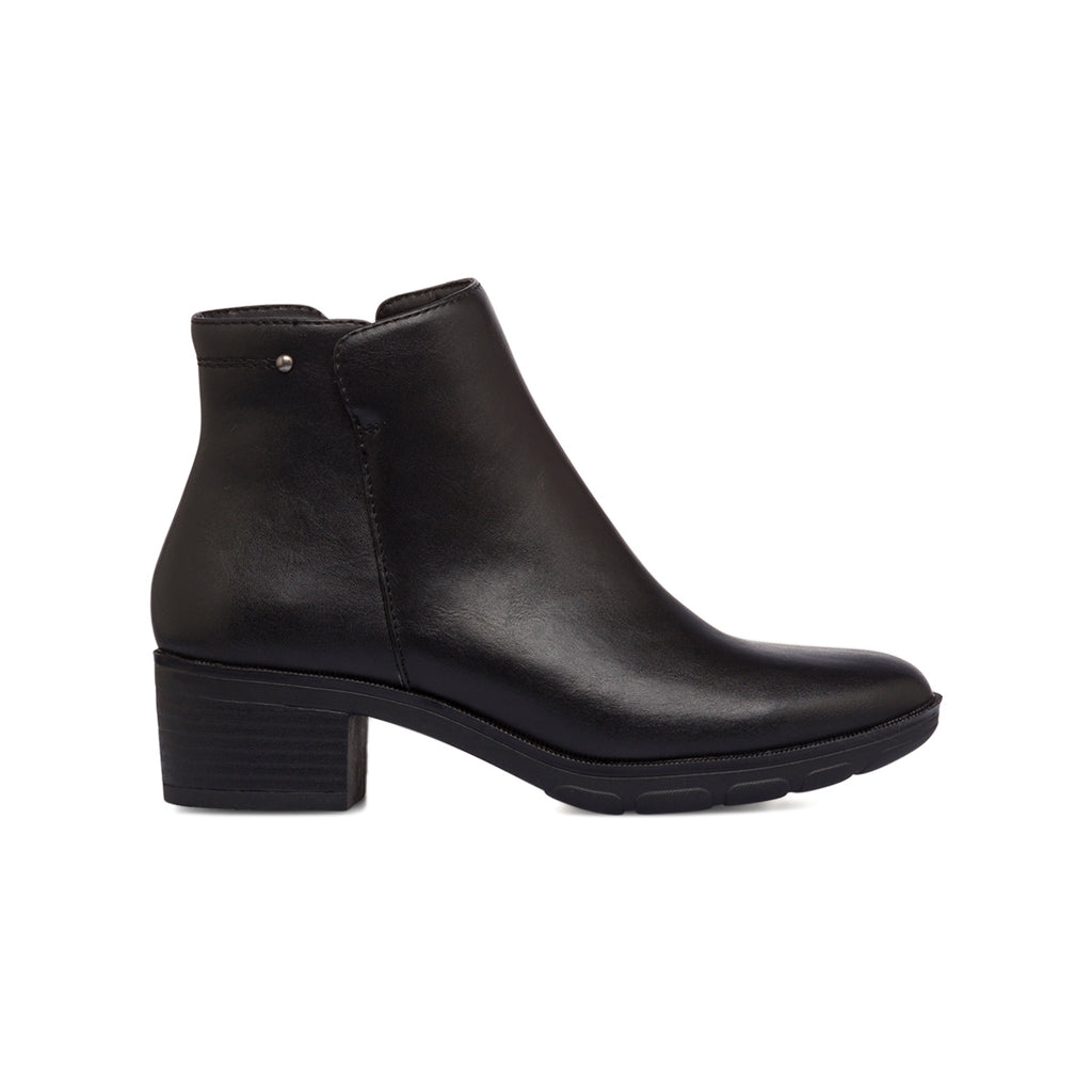Stivaletti comfort da donna neri con tacco 5 cm P Soft