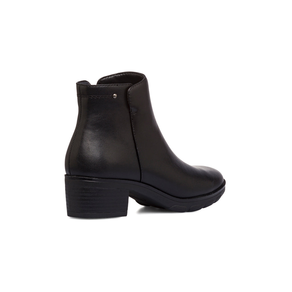 Stivaletti comfort da donna neri con tacco 5 cm P Soft