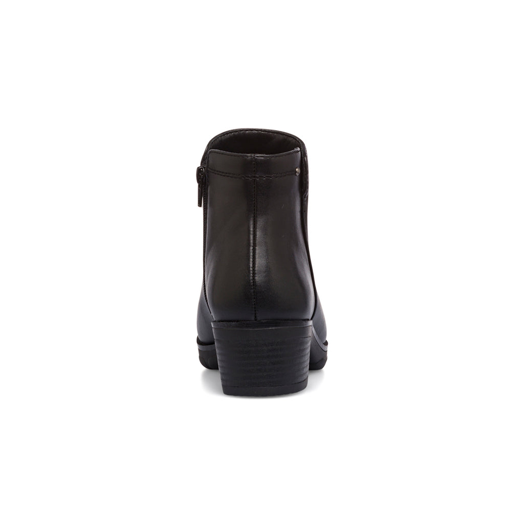 Stivaletti comfort da donna neri con tacco 5 cm P Soft