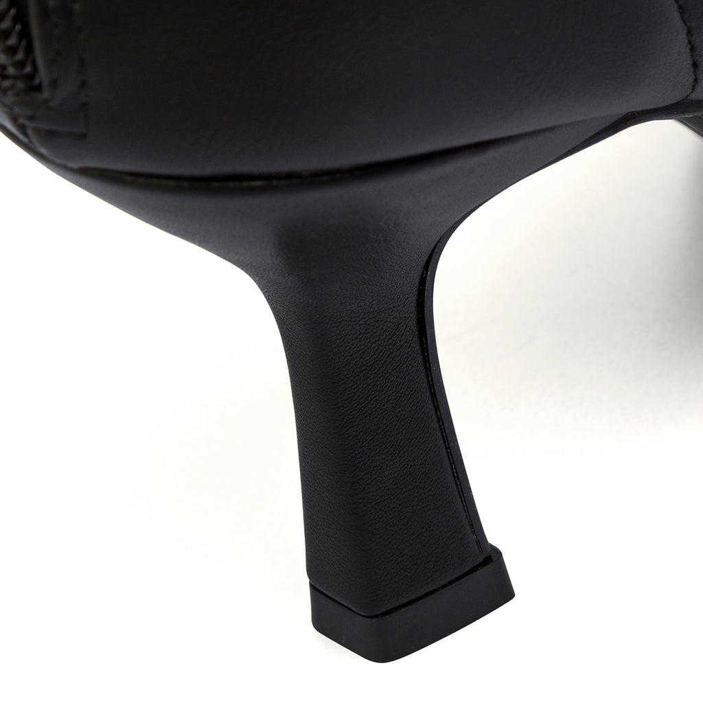 Stivaletti eleganti neri da donna con tacco 7,5 cm Lora Ferres