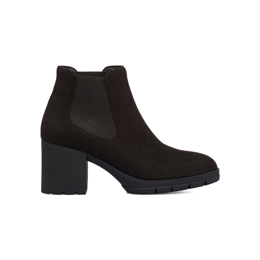 Stivaletti comfort neri da Donna con tacco 7 cm P Soft