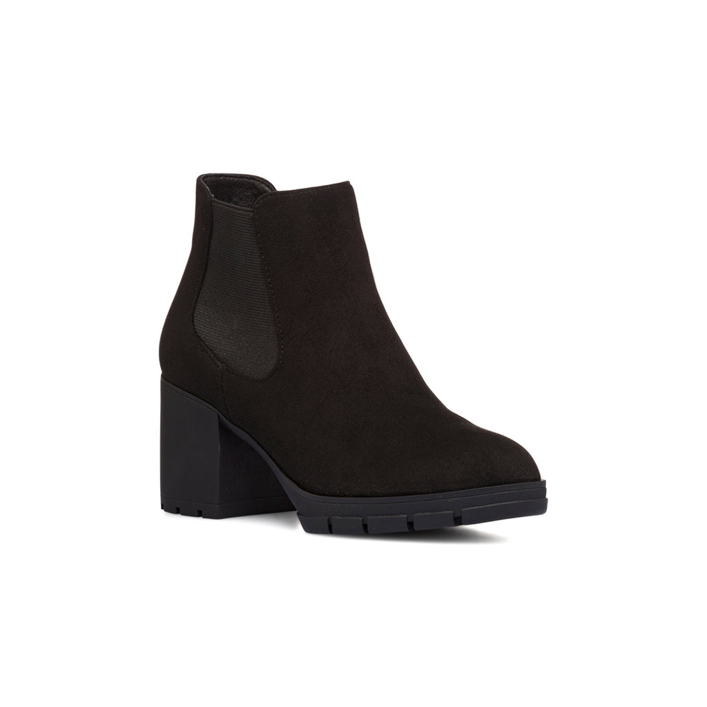 Stivaletti comfort neri da Donna con tacco 7 cm P Soft