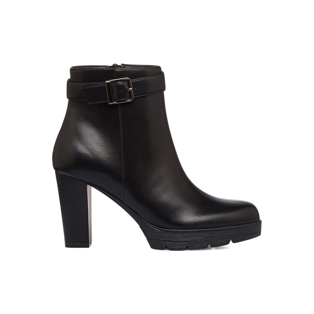 Stivaletti comfort neri da Donna con fibbia P Soft