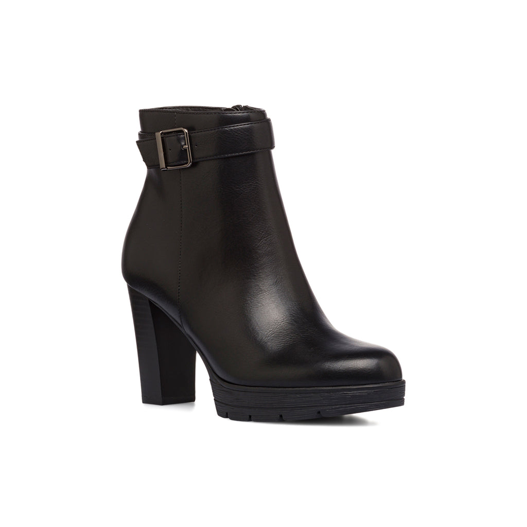 Stivaletti comfort neri da Donna con fibbia P Soft
