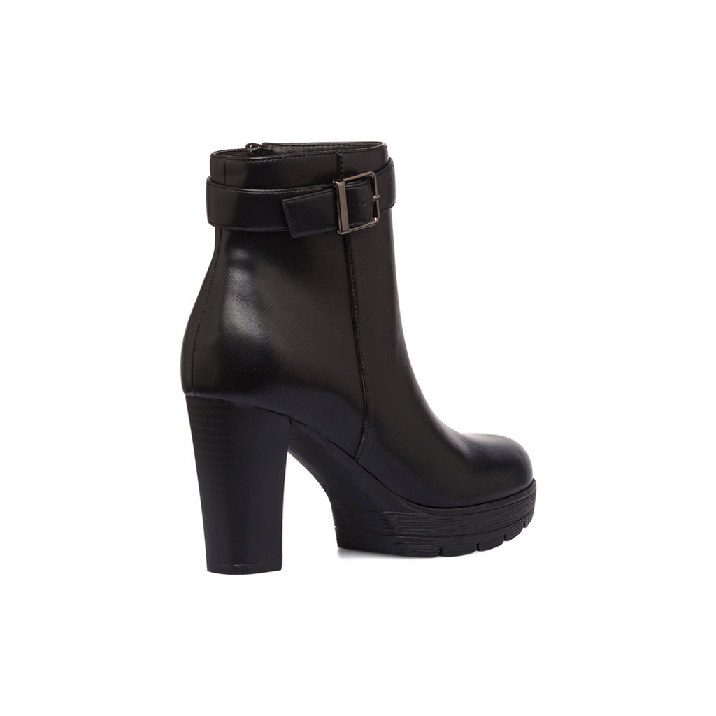 Stivaletti comfort neri da Donna con fibbia P Soft
