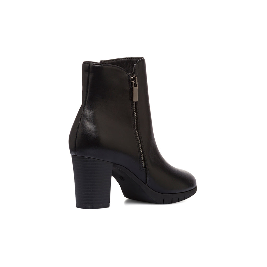 Stivaletti comfort neri da Donna con tacco 7 cm P Soft