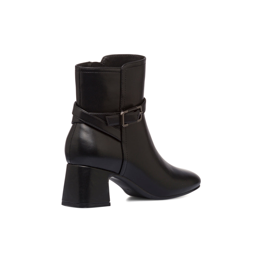 Stivaletti con tacco 5,5 cm neri da donna Lora Ferres