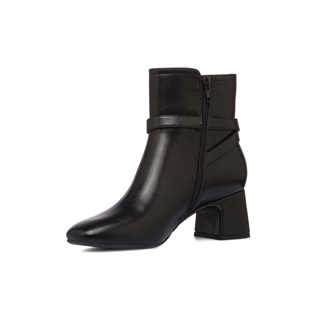 Stivaletti con tacco 5,5 cm neri da donna Lora Ferres