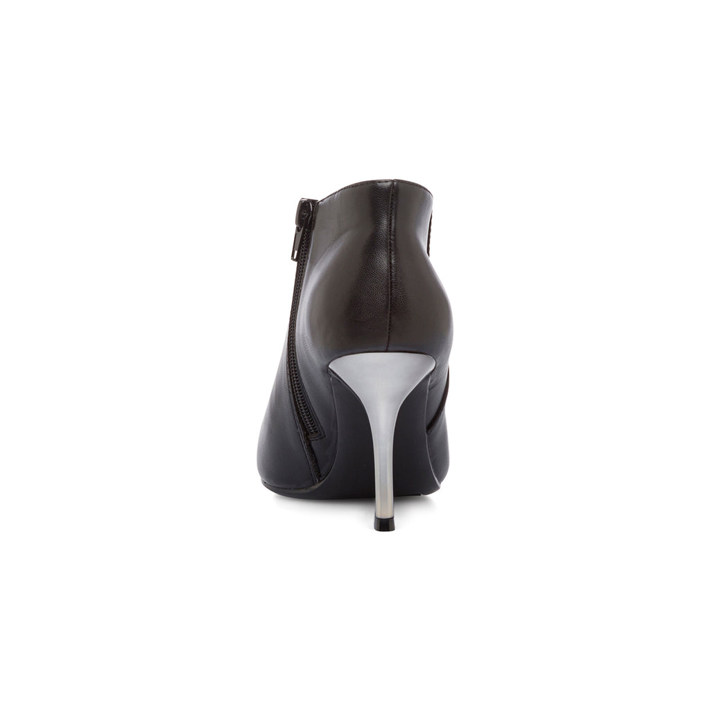 Stivaletti eleganti neri con tacco 8,5 cm da donna e dettaglio metallizzato Lora Ferres