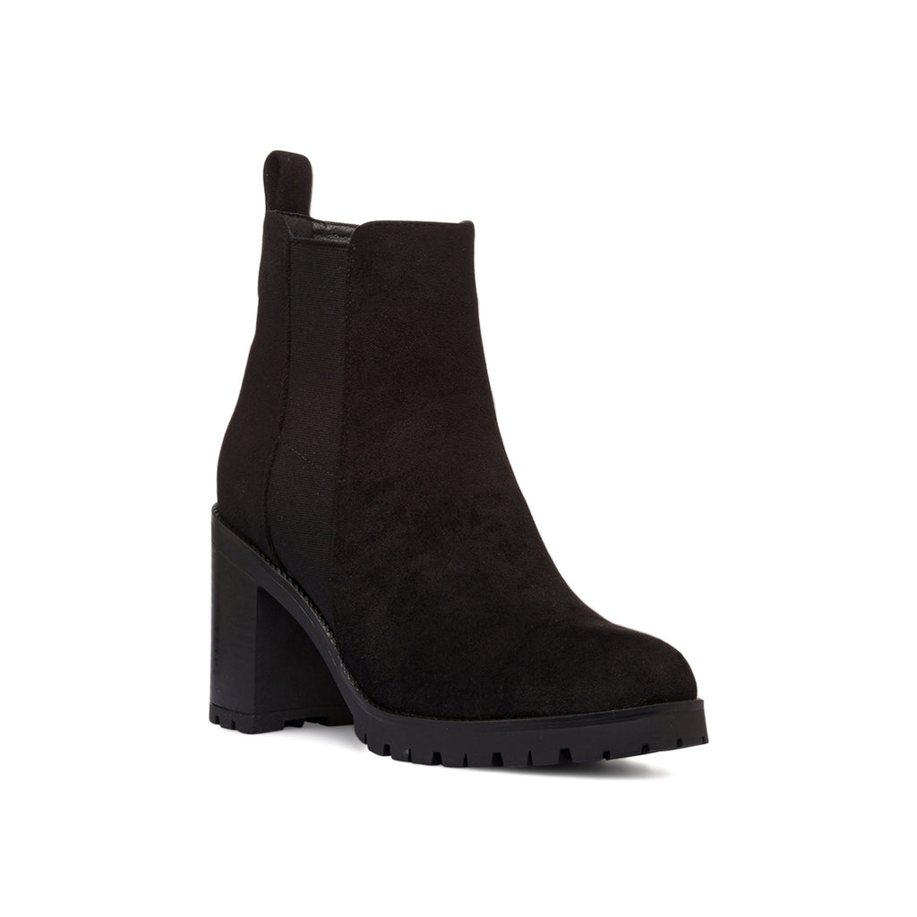Stivaletti con tacco 8,5 cm neri da donna Lora Ferres
