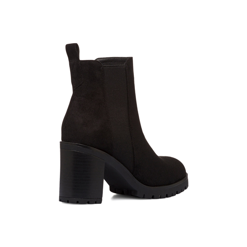 Stivaletti con tacco 8,5 cm neri da donna Lora Ferres