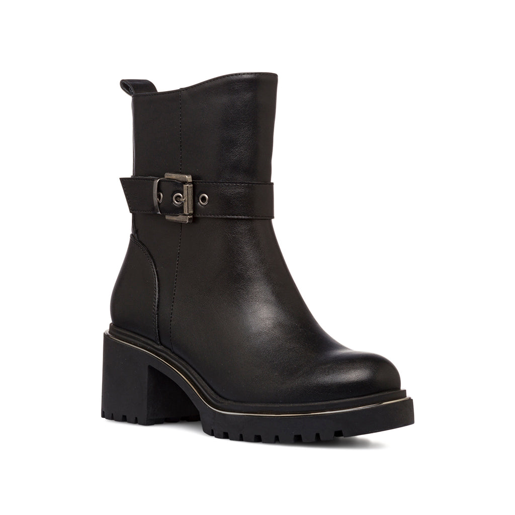 Stivaletti con tacco 6 cm neri da donna Lora Ferres
