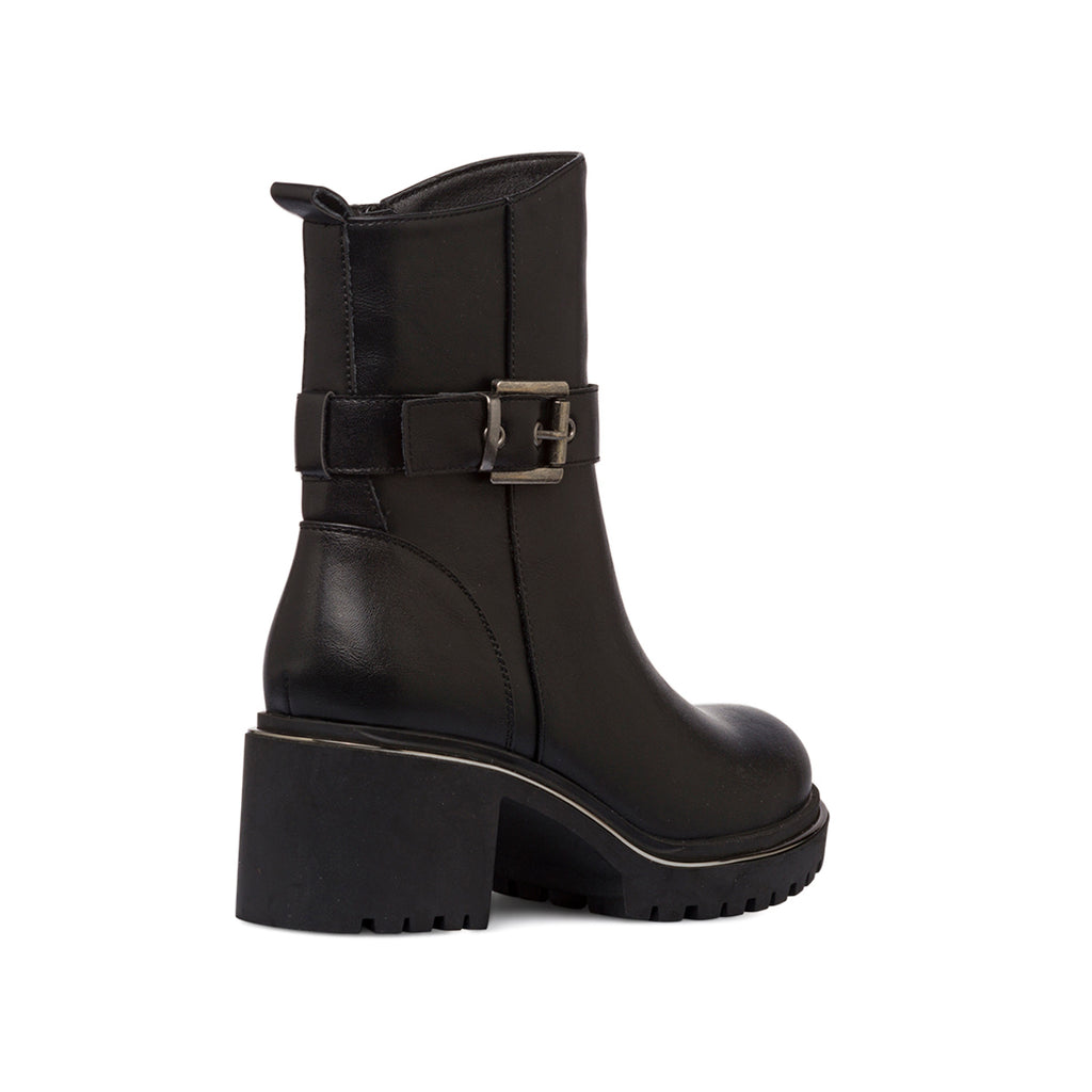 Stivaletti con tacco 6 cm neri da donna Lora Ferres